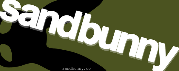Sand Bunny Olive Vinyl Slap